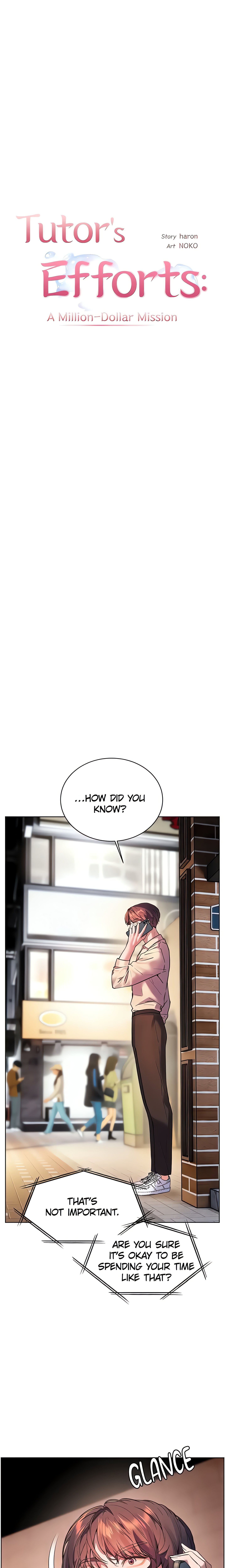 Tutor’s Efforts : A Million-Dollar Mission (Official) Page 6 - MangaHe