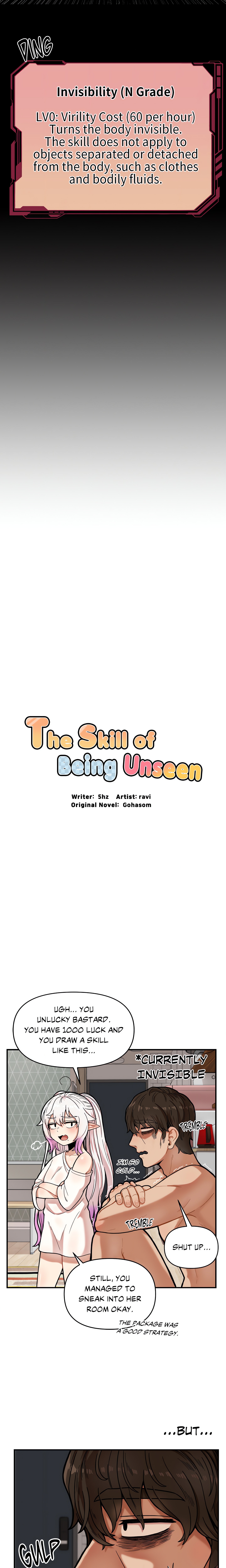 The Skill of Being Unseen (Official Uncensored) Page 12 - MangaHe