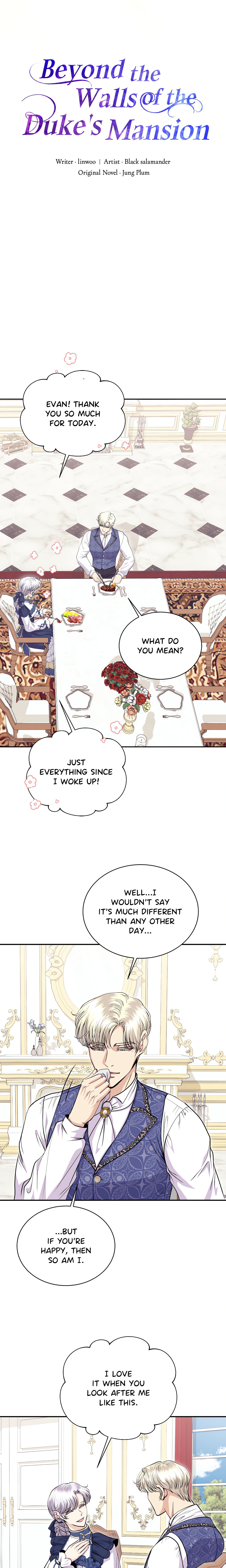 Beyond the Walls of the Duke’s Mansion (Official Uncensored) Page 6 - MangaHe