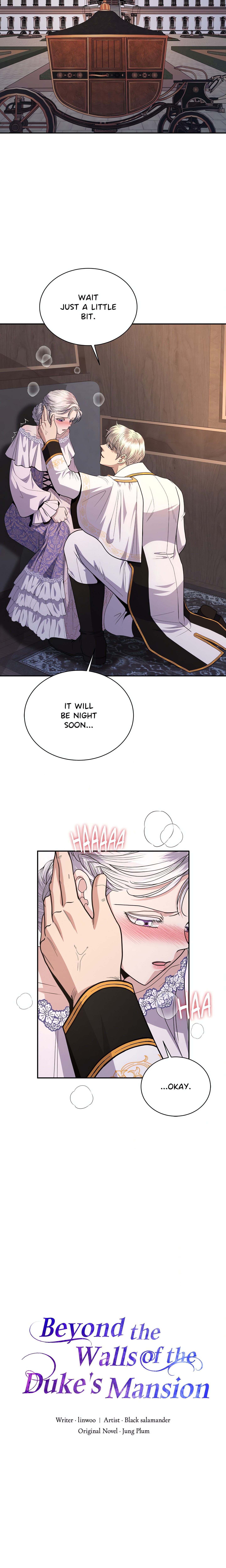 Beyond the Walls of the Duke’s Mansion (Official Uncensored) Page 12 - MangaHe