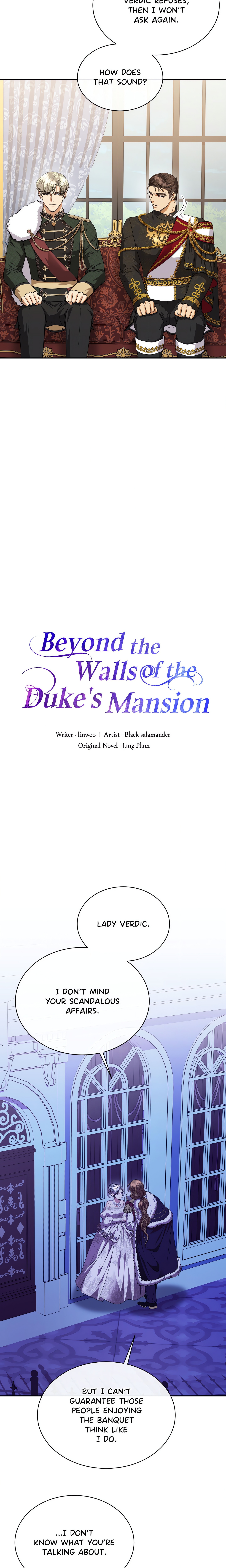 Beyond the Walls of the Duke’s Mansion (Official Uncensored) Page 5 - MangaHe
