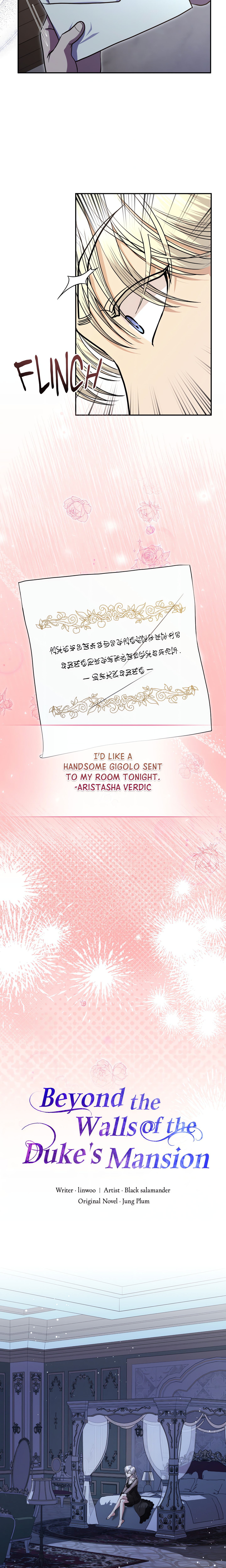 Beyond the Walls of the Duke’s Mansion (Official Uncensored) Page 8 - MangaHe