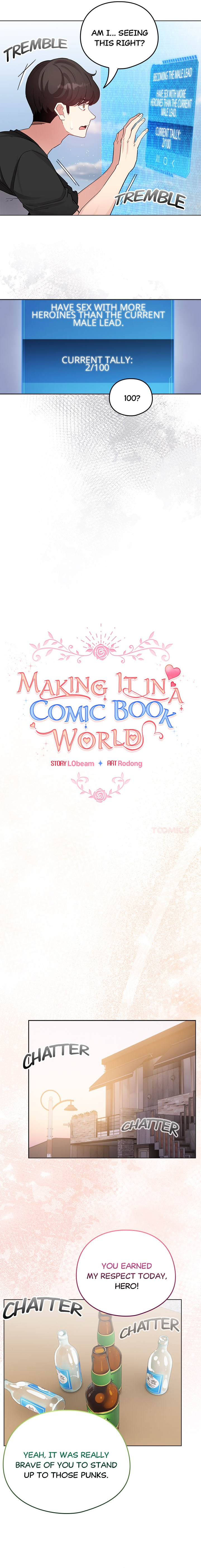 Making It in a Comic Book World Page 10 - MangaHe