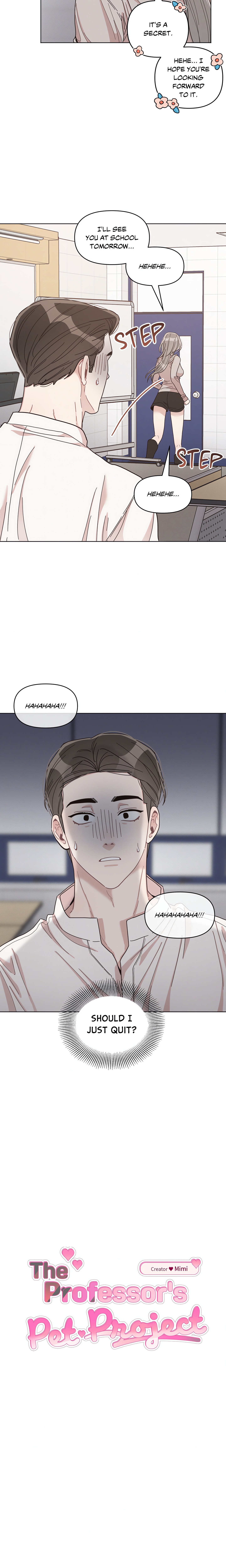 The Professor’s Pet Project (Uncensored) Page 8 - MangaHe