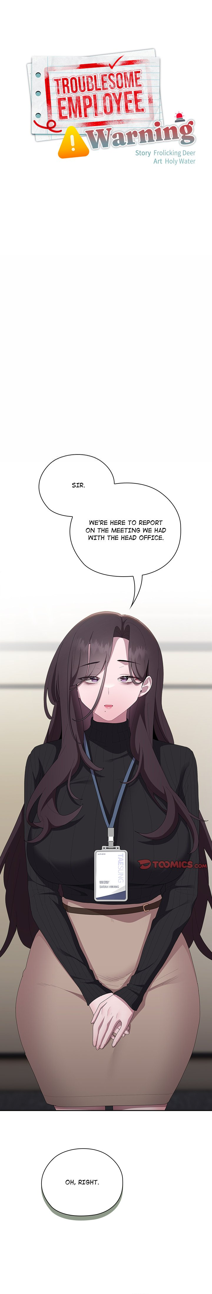 Troublesome Employee Warning Page 15 - MangaHe