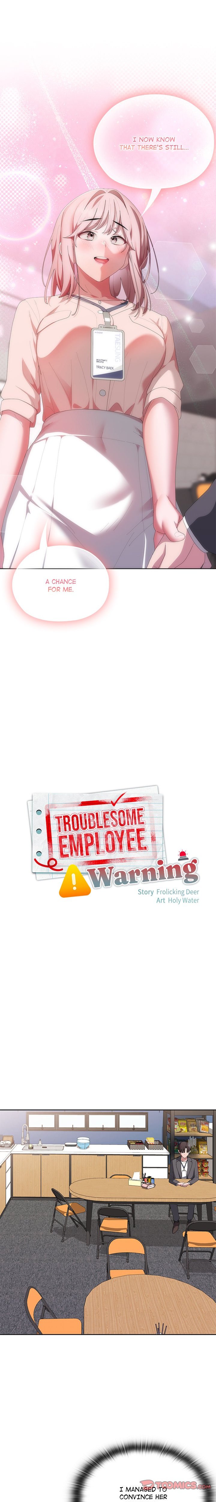Troublesome Employee Warning Page 14 - MangaHe