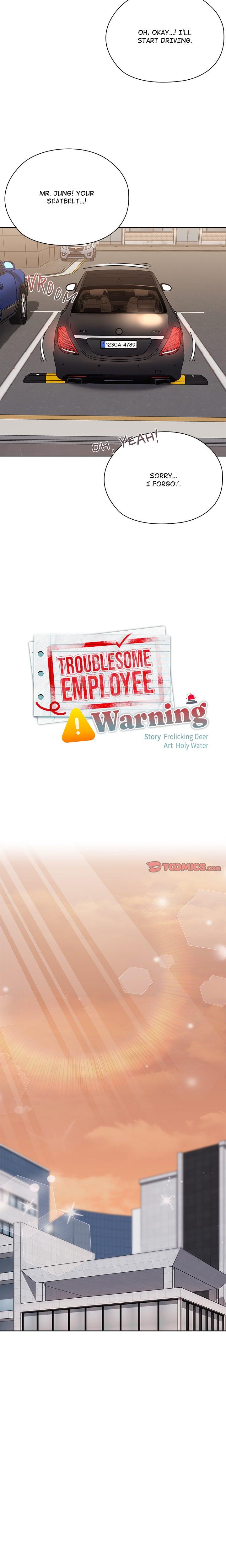 Troublesome Employee Warning Page 22 - MangaHe