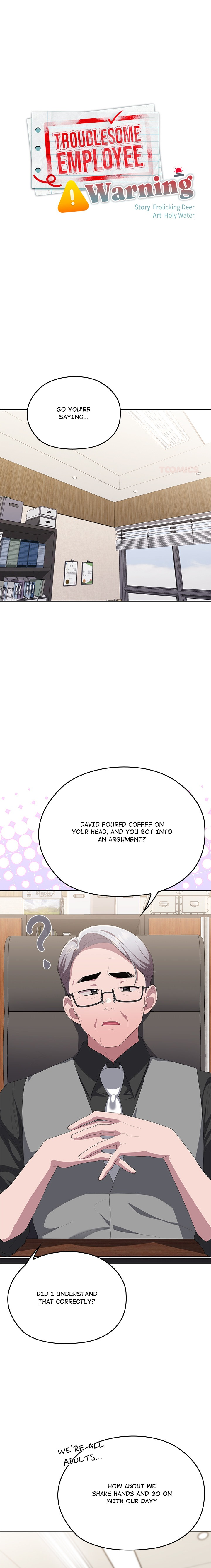 Troublesome Employee Warning Page 21 - MangaHe