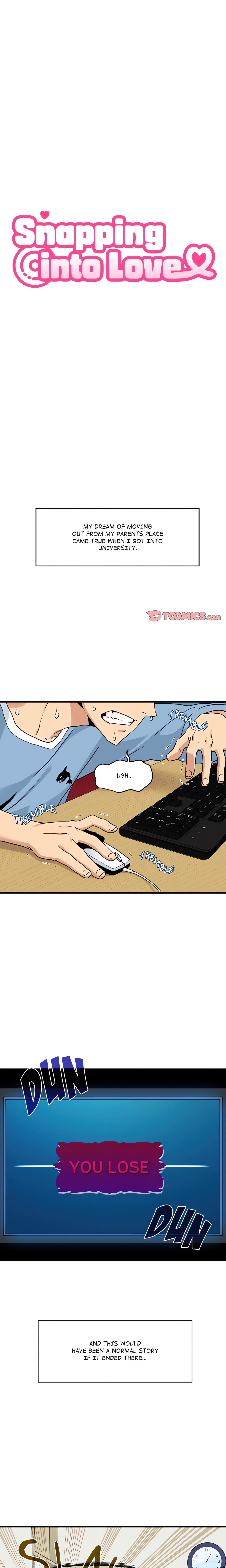 Snapping into Love (Official) Page 2 - MangaHe