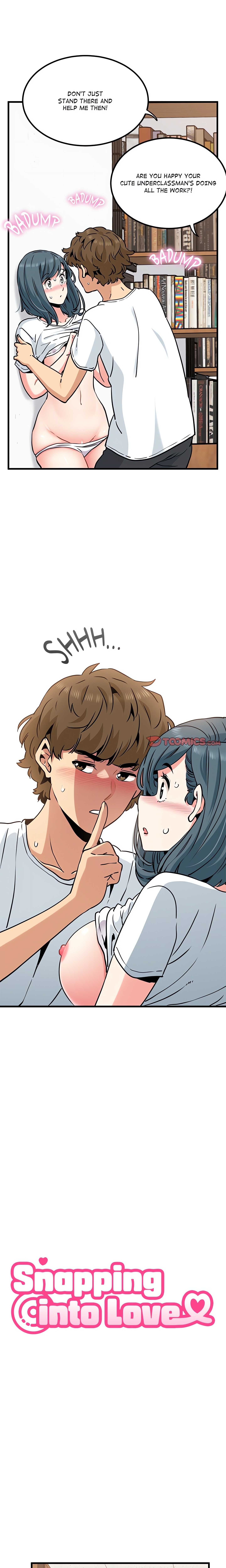 Snapping into Love (Official) Page 12 - MangaHe