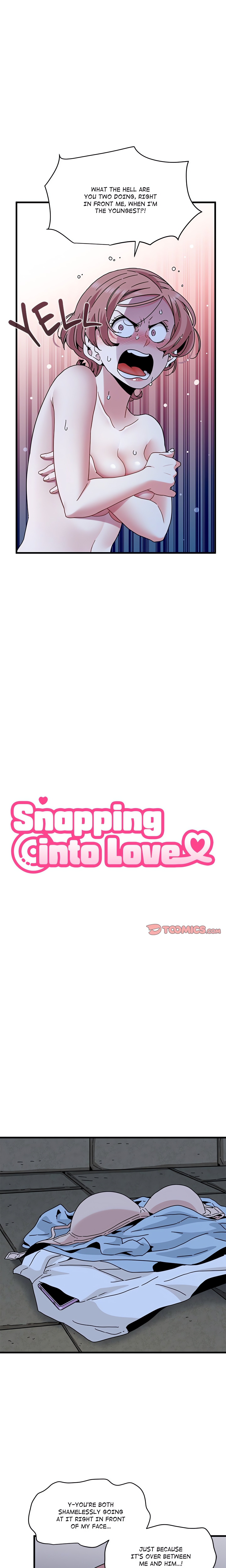 Snapping into Love (Official) Page 13 - MangaHe