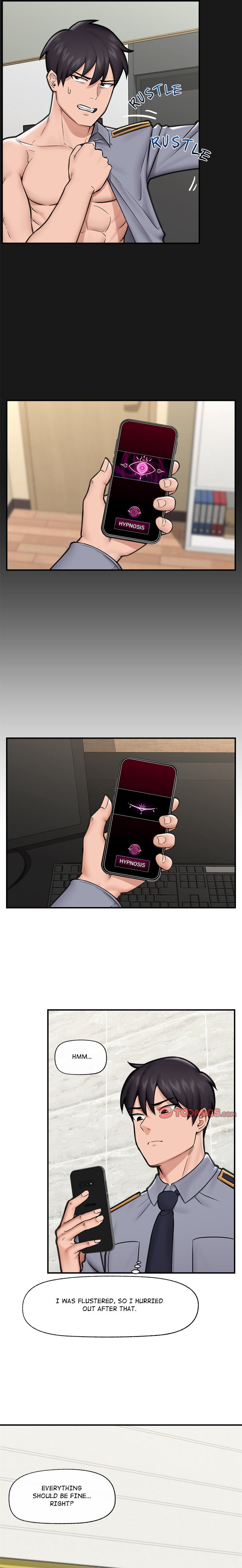Hypnotist Security Guard Page 8 - MangaHe