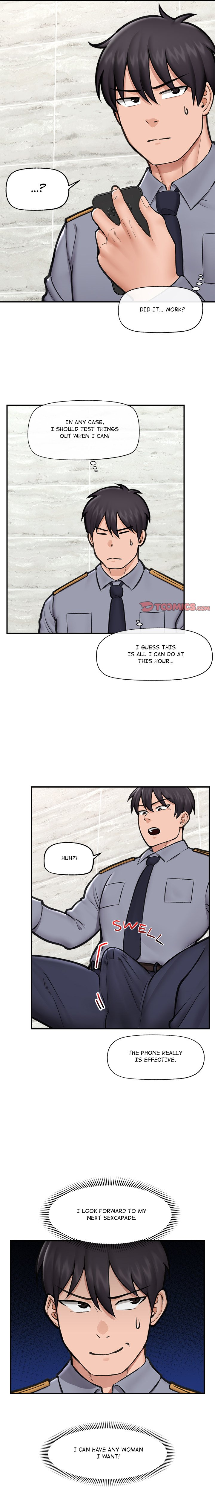 Hypnotist Security Guard Page 10 - MangaHe