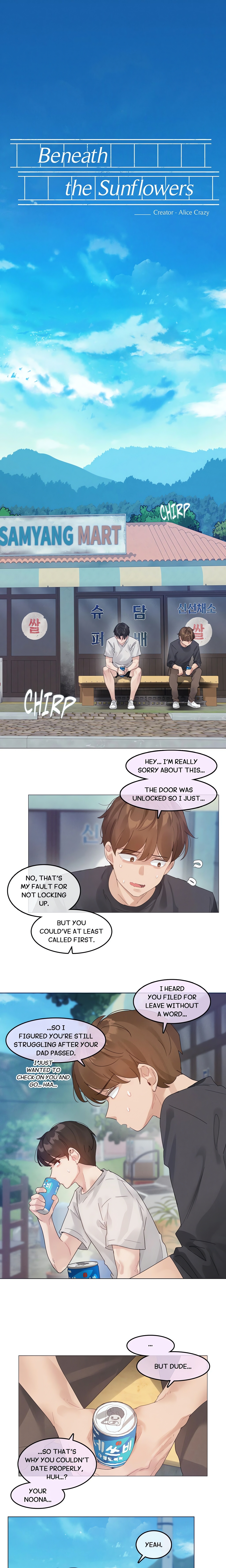 Beneath the Sunflowers Page 3 - MangaHe