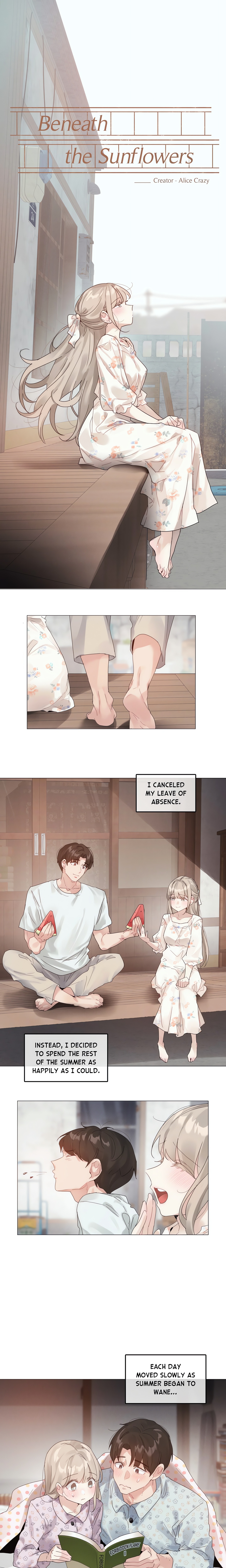 Beneath the Sunflowers Page 3 - MangaHe