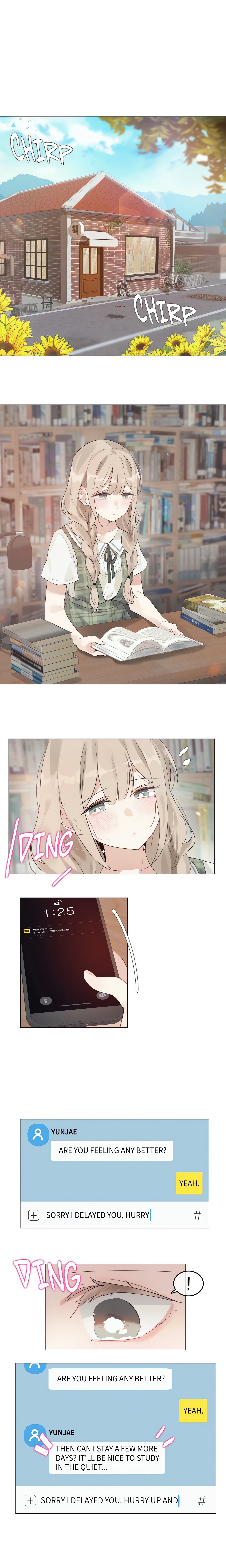 Beneath the Sunflowers Page 12 - MangaHe