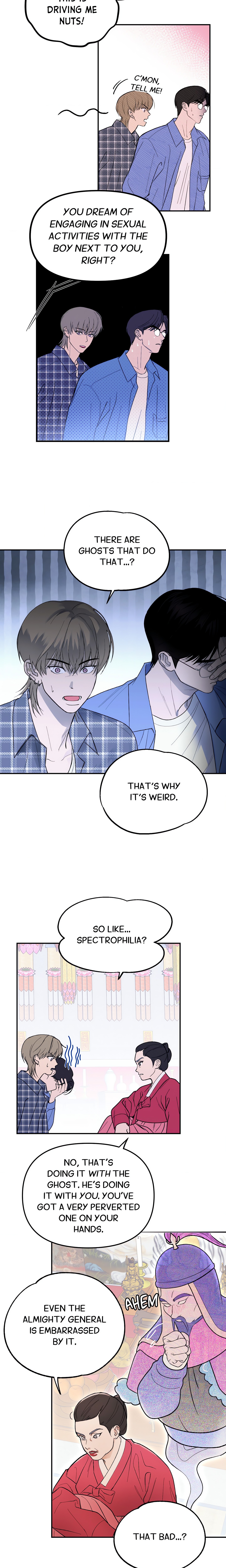 Ghostly Connection (Uncensored) Page 13 - MangaHe