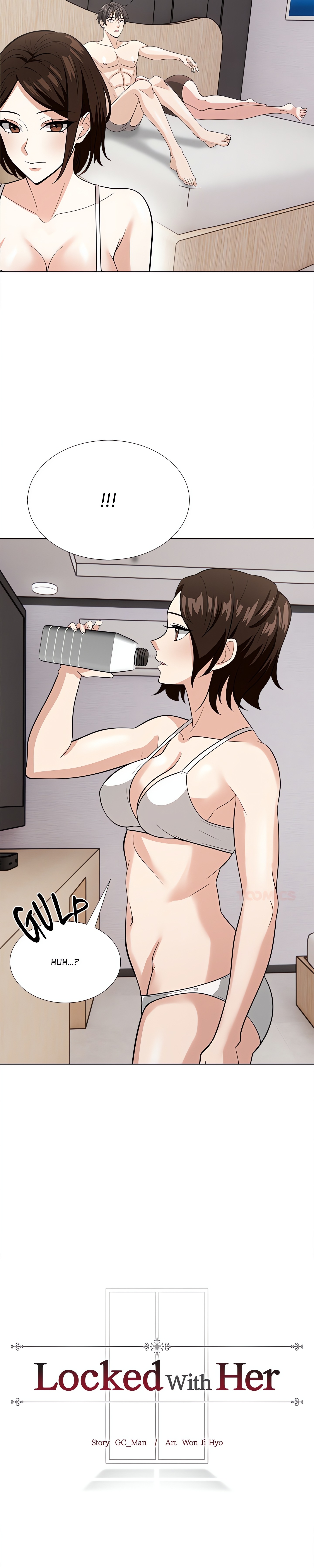 Locked With Her Page 23 - MangaHe