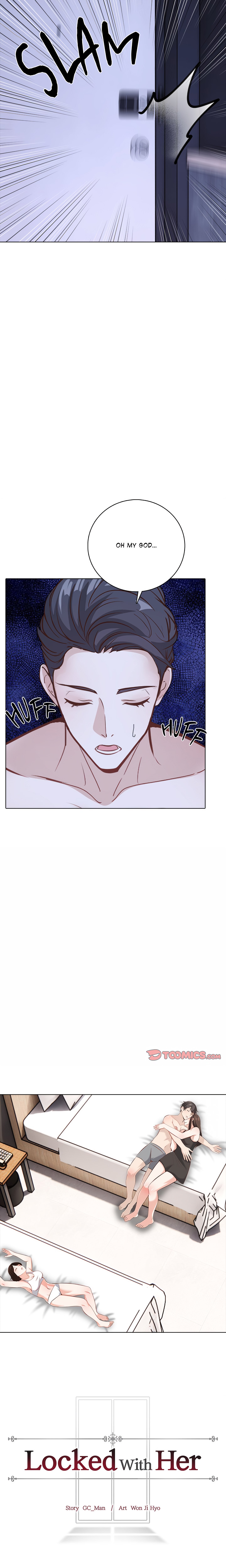 Locked With Her Page 24 - MangaHe