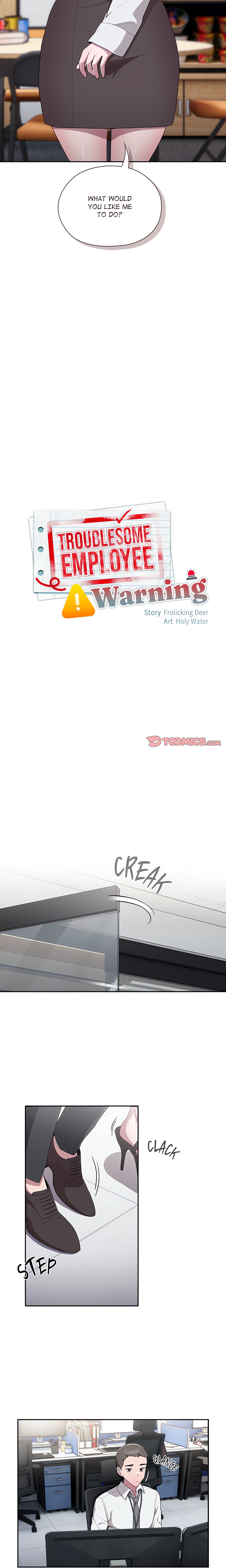 Troublesome Employee Warning (Uncensored) Page 12 - MangaHe