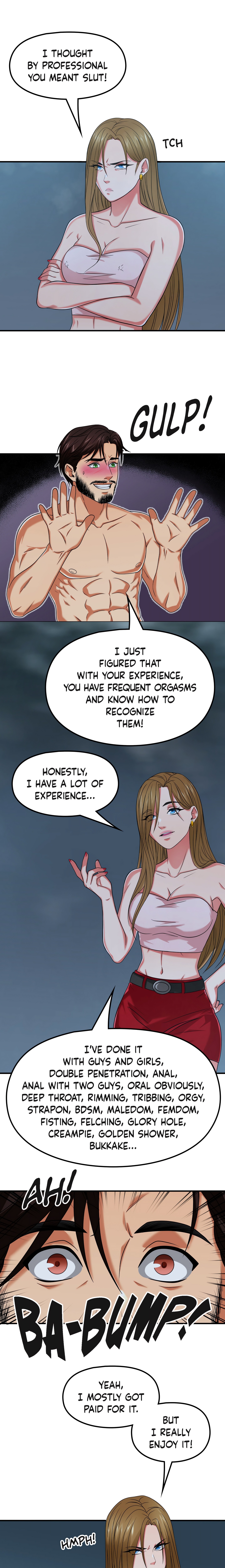 Hit my balls (Uncensored) Page 8 - MangaHe