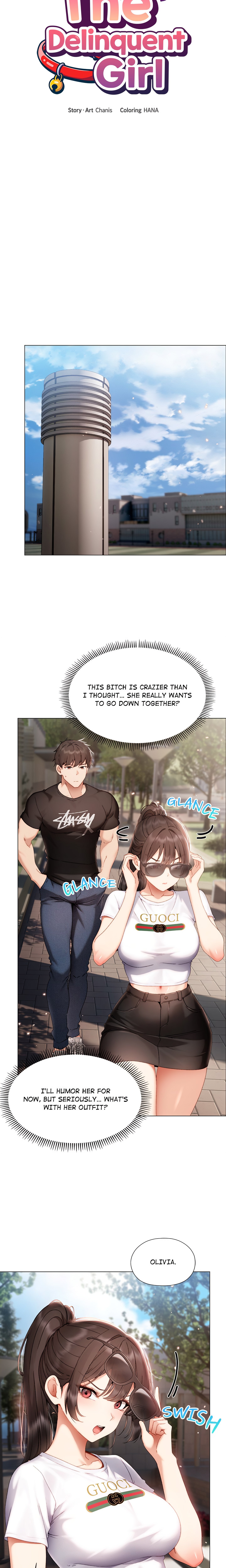 The Delinquent Girl Page 9 - MangaHe