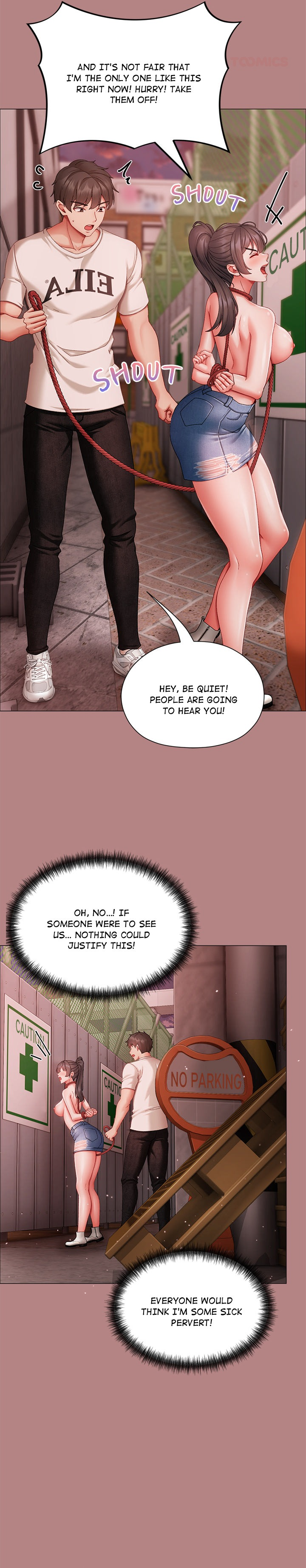 The Delinquent Girl Page 23 - MangaHe