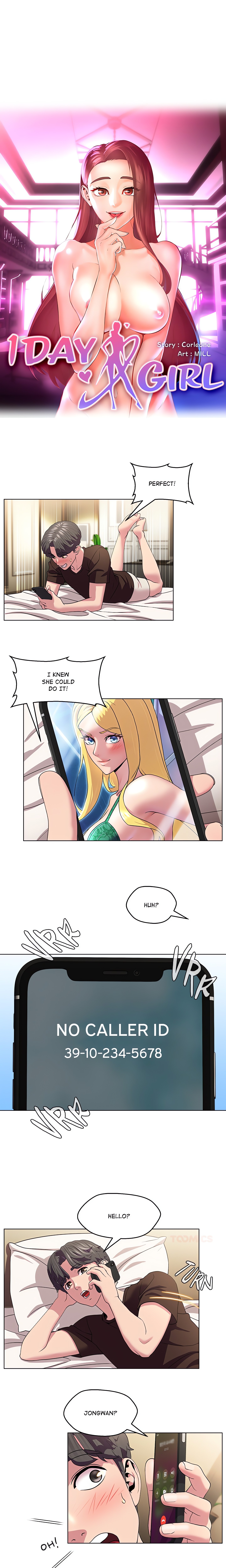 1 Day, 1 Girl Page 4 - MangaHe