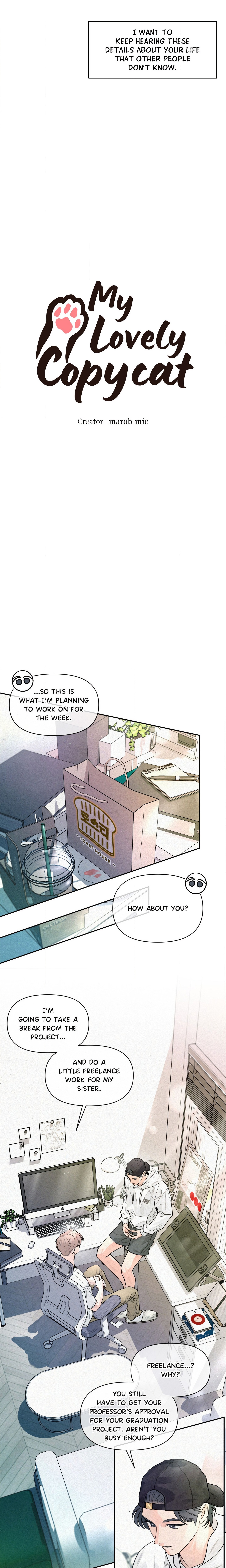 My Lovely Copycat (Uncensored) Page 10 - MangaHe