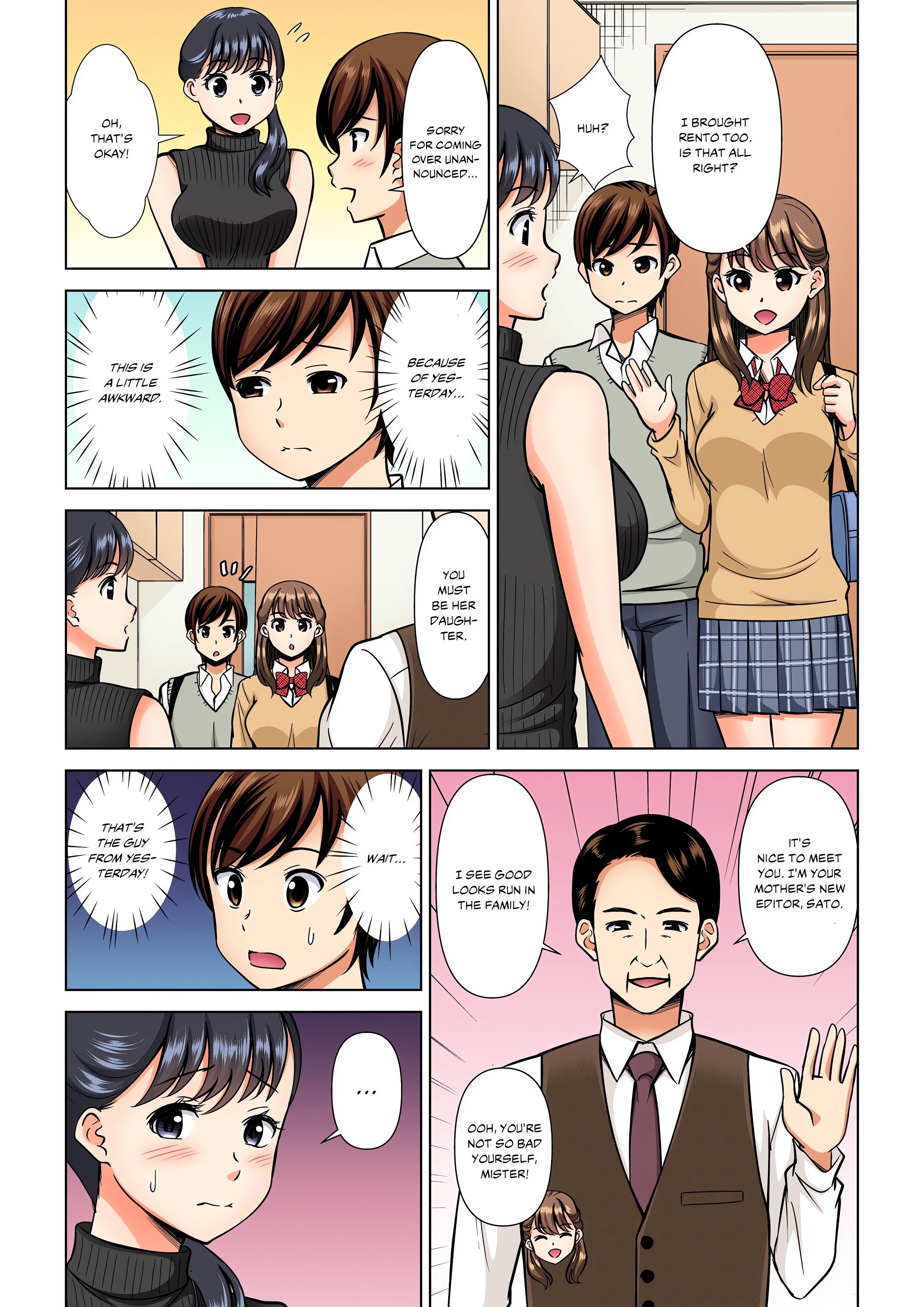 My Girlfriend May Not Want to Fuck, but Her Mom Sure Does! (Full Color) Page 6 - MangaHe
