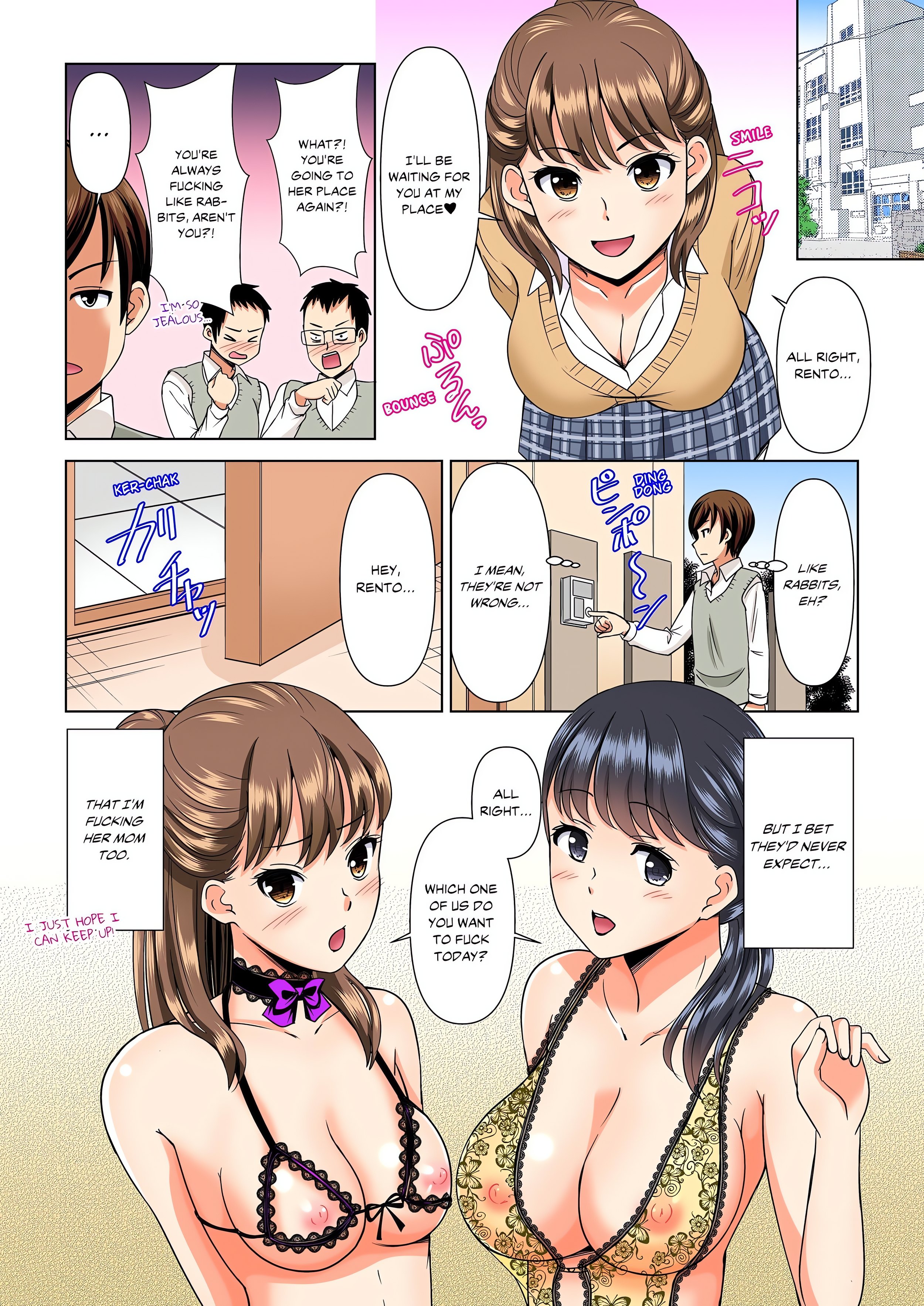 My Girlfriend May Not Want to Fuck, but Her Mom Sure Does! (Full Color) Page 9 - MangaHe