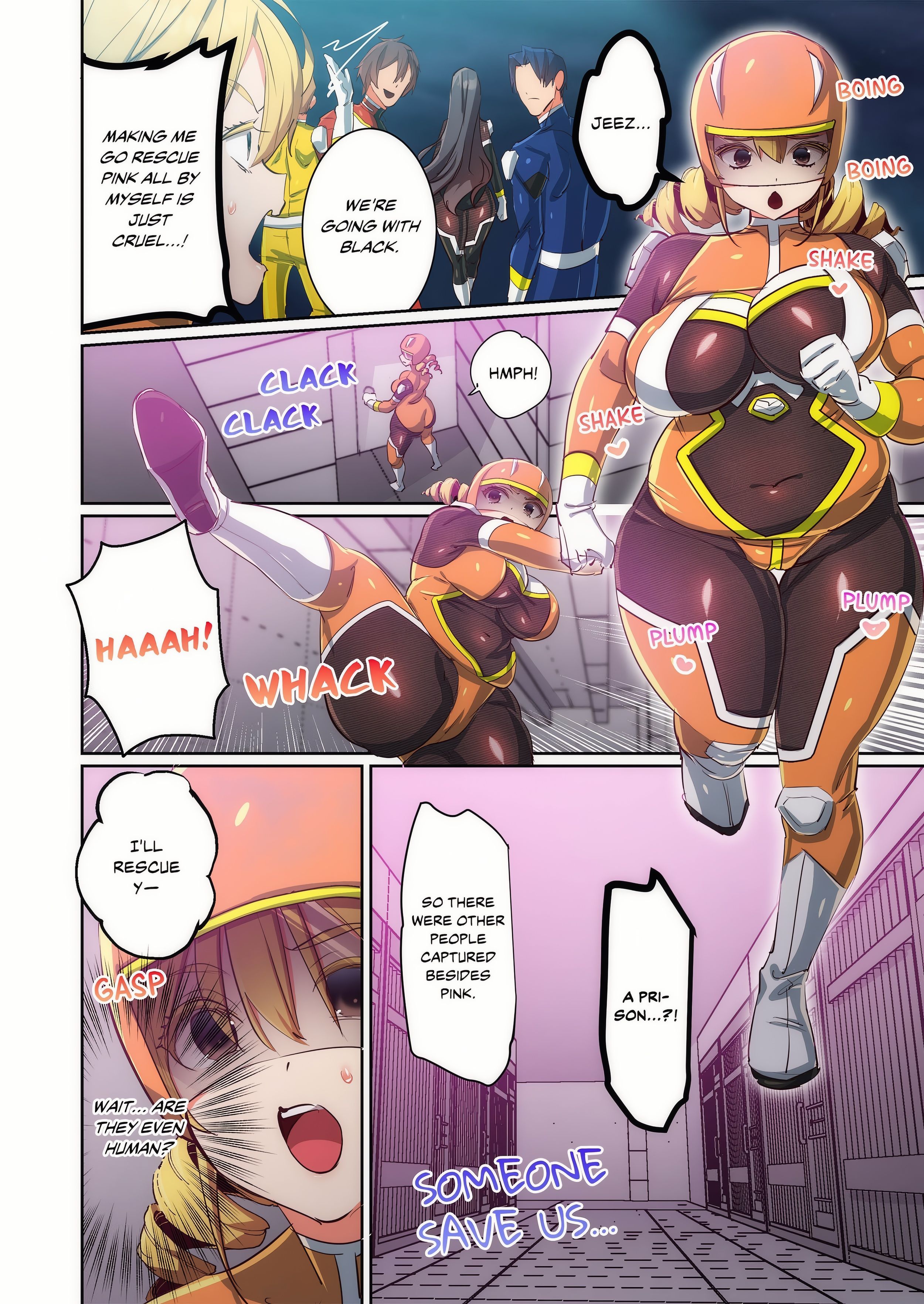 Pitiful Ranger Pink: I’m Su Page 12 - MangaHe
