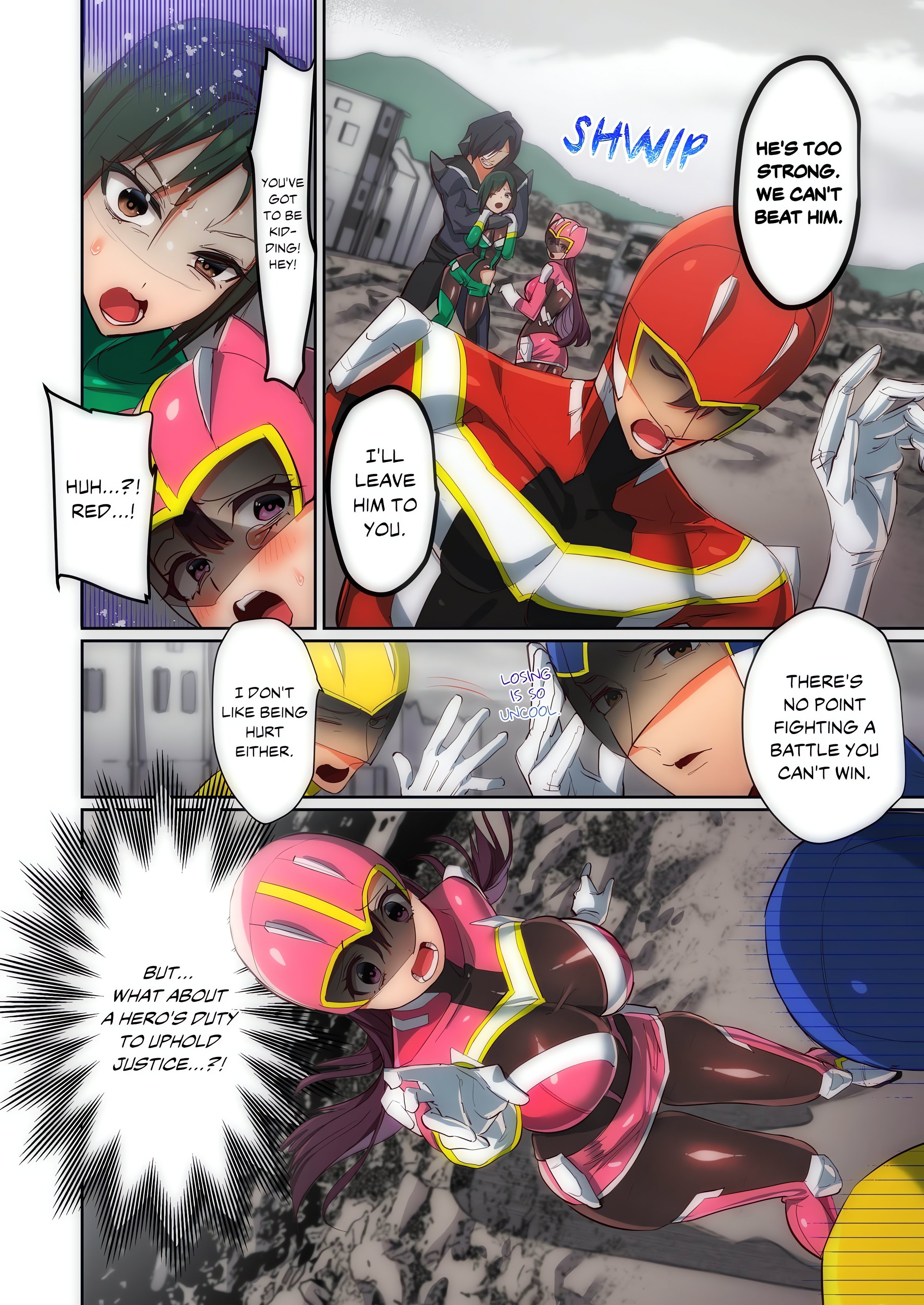 Pitiful Ranger Pink: I’m Su Page 7 - MangaHe