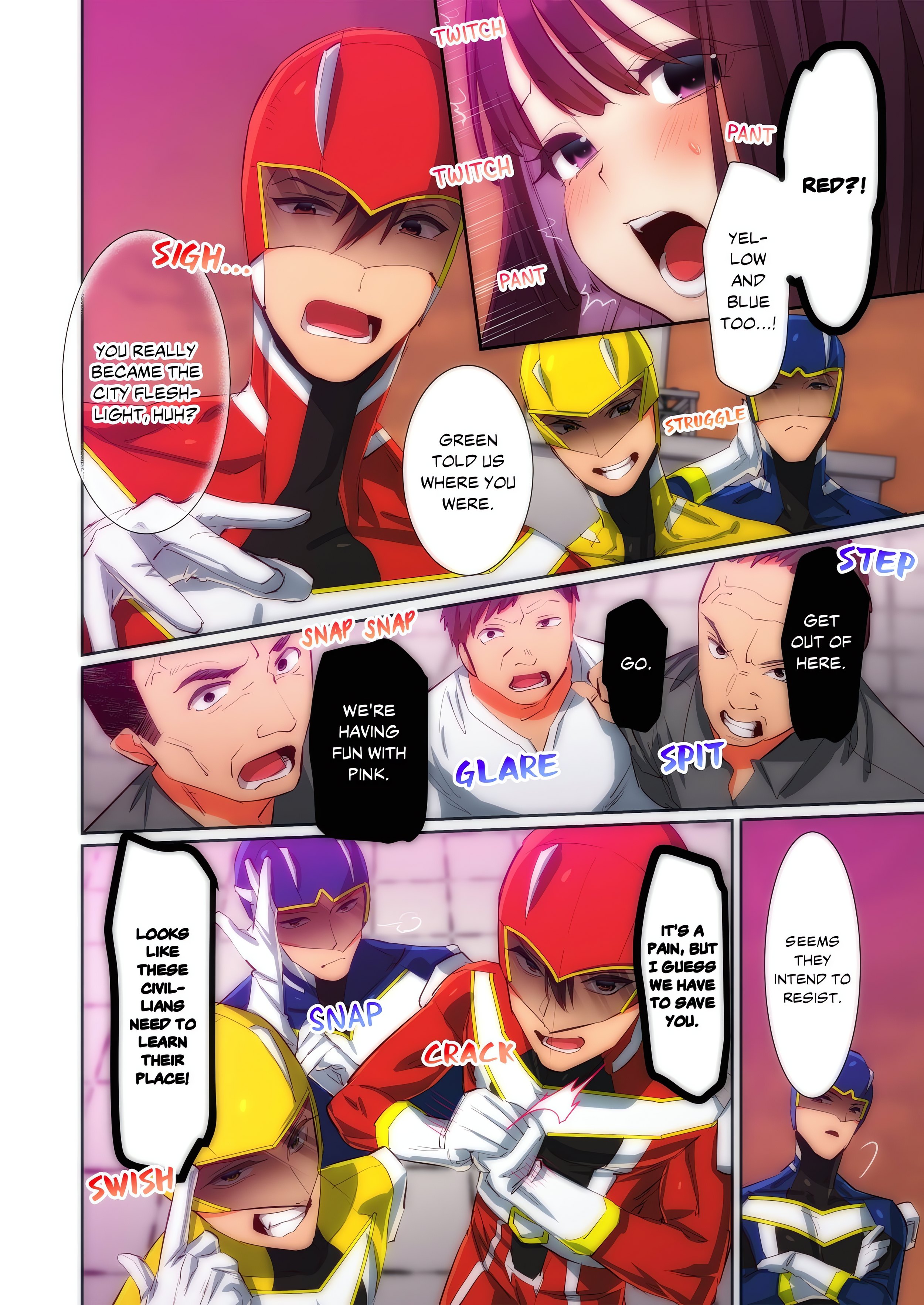 Pitiful Ranger Pink: I’m Su Page 9 - MangaHe