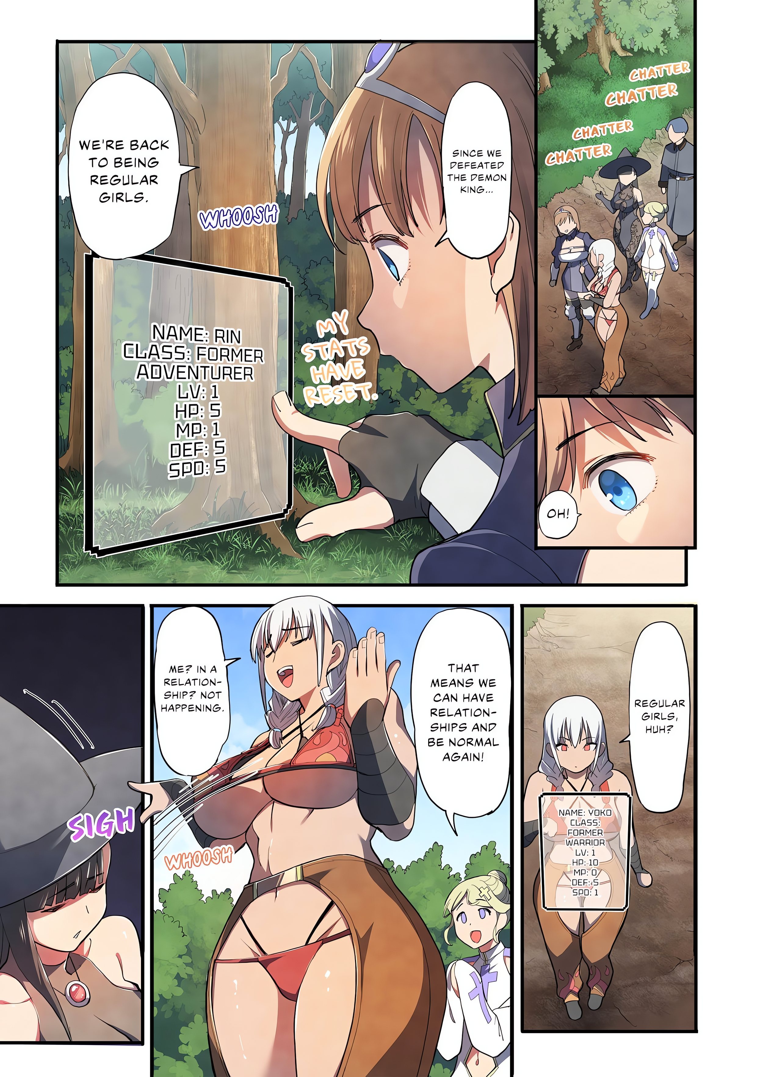Heroes in Peril: A World Without a Demon King Is an Orgasmic Hell! (Uncensored) Page 4 - MangaHe