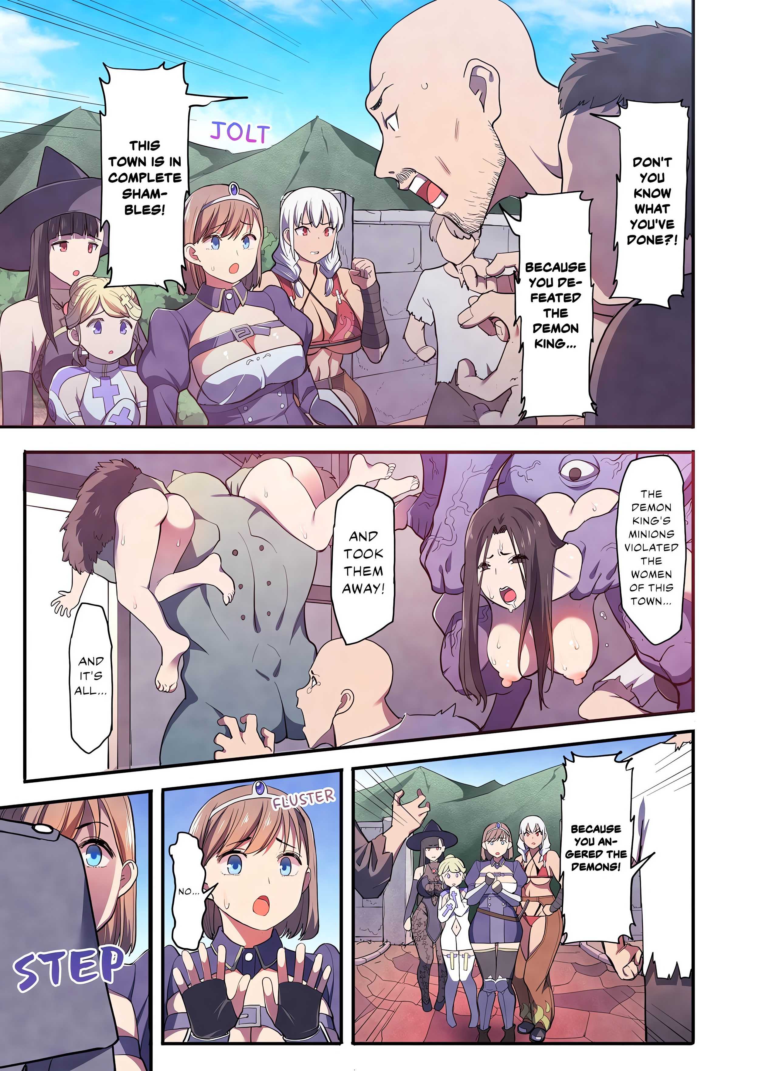 Heroes in Peril: A World Without a Demon King Is an Orgasmic Hell! (Uncensored) Page 8 - MangaHe