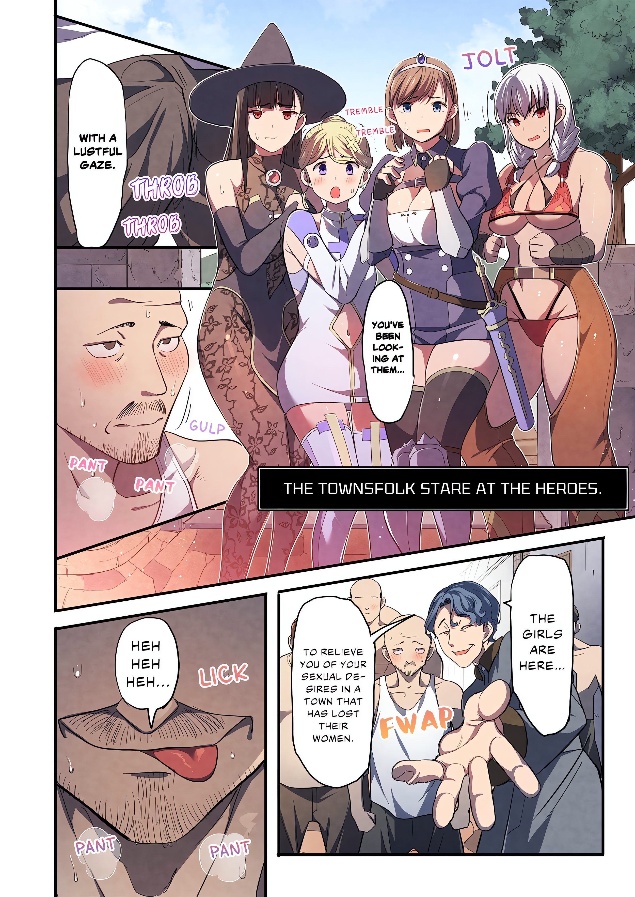 Heroes in Peril: A World Without a Demon King Is an Orgasmic Hell! (Uncensored) Page 3 - MangaHe