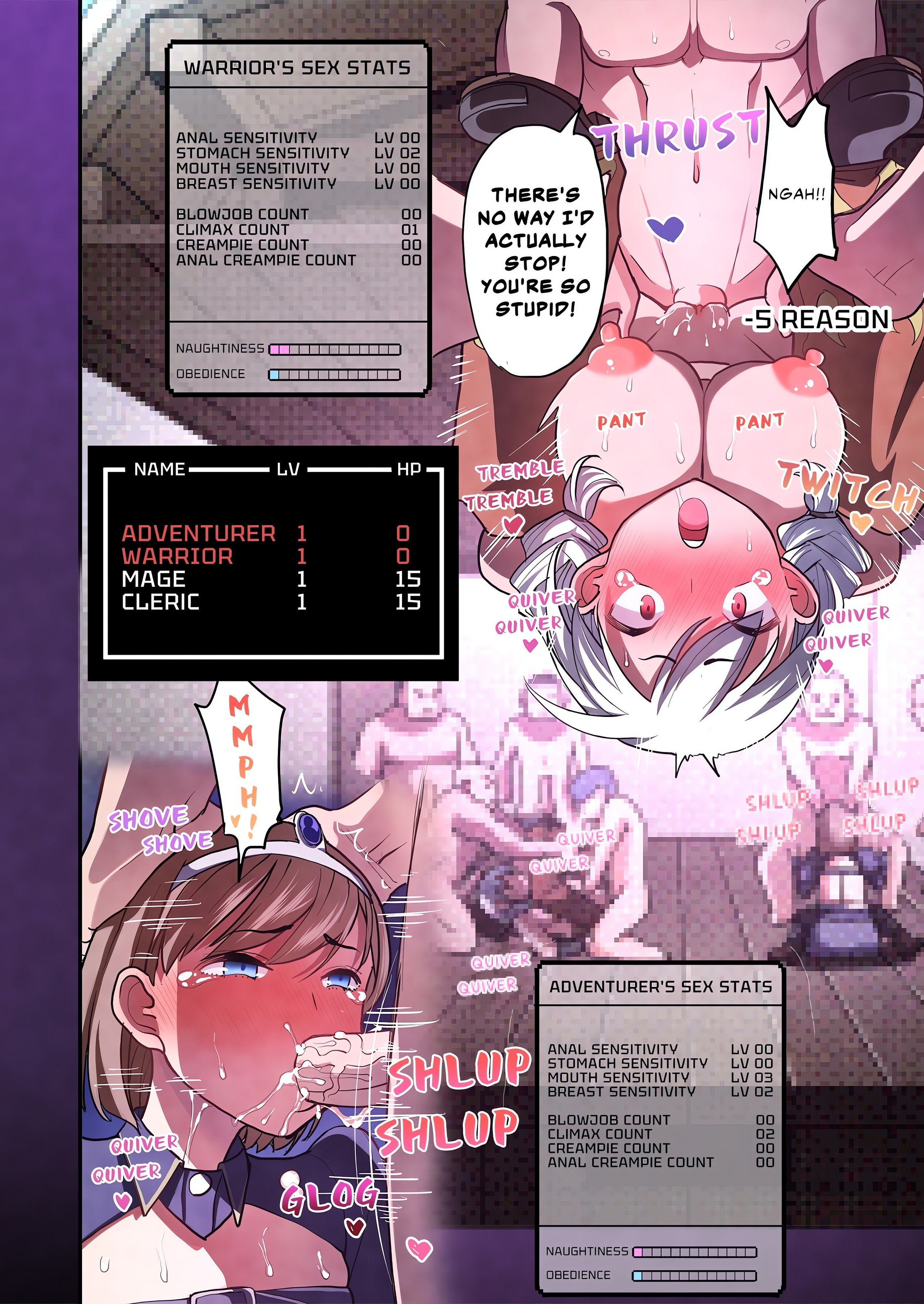 Heroes in Peril: A World Without a Demon King Is an Orgasmic Hell! (Uncensored) Page 3 - MangaHe