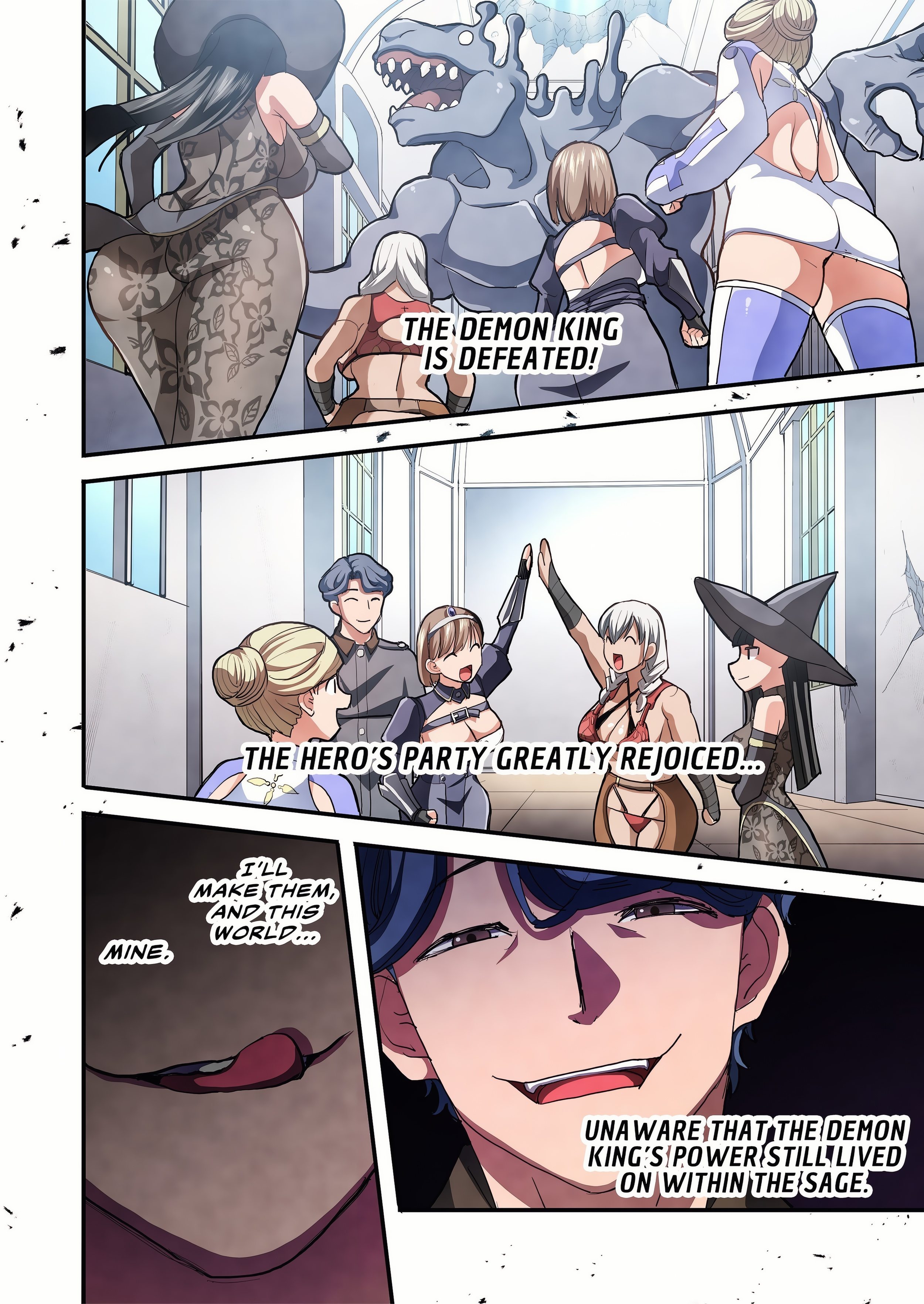 Heroes in Peril: A World Without a Demon King Is an Orgasmic Hell! (Uncensored) Page 26 - MangaHe