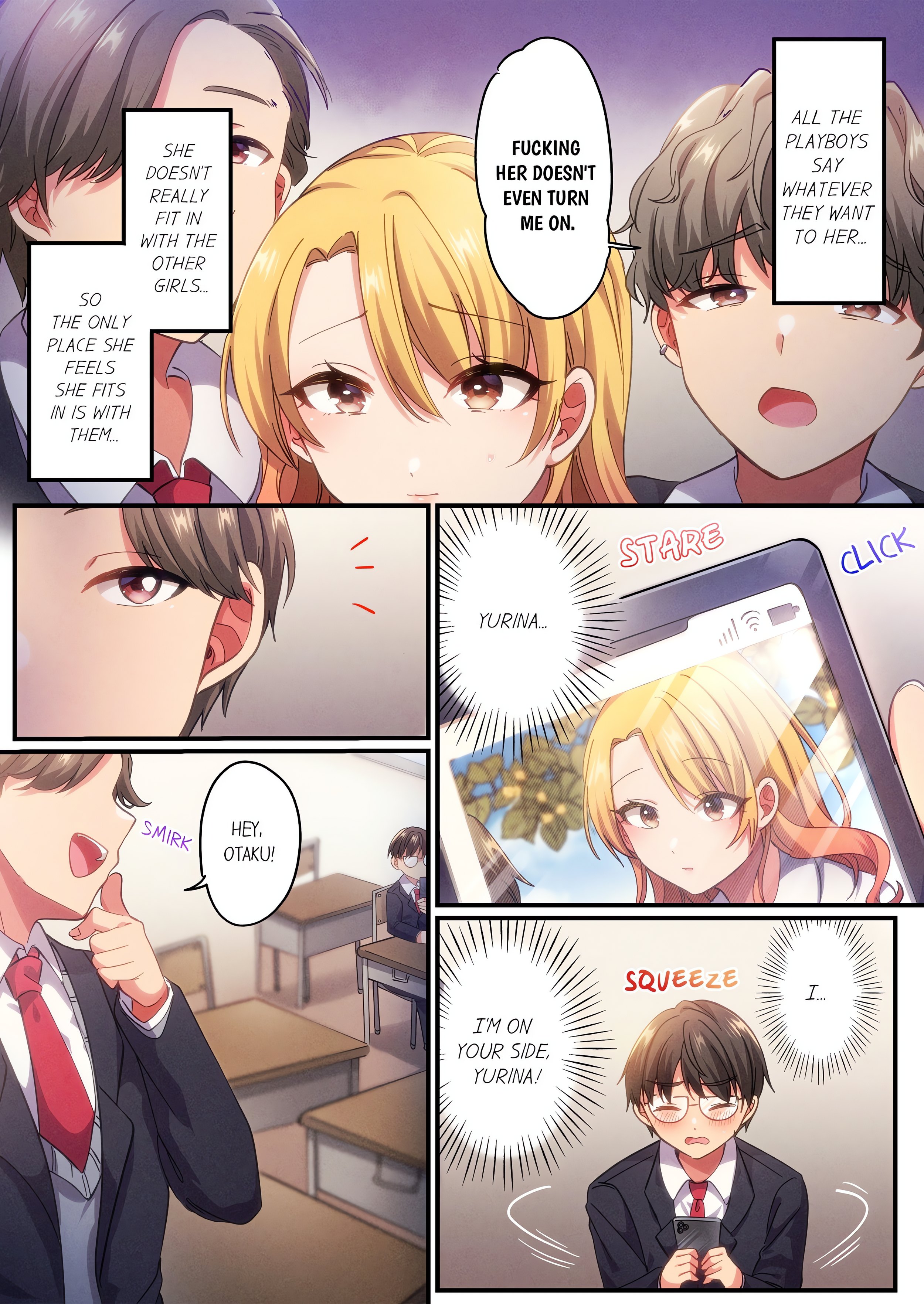 How the Girl with No Self-Esteem Became the Class Otaku’s Plaything (Uncensored) Page 6 - MangaHe