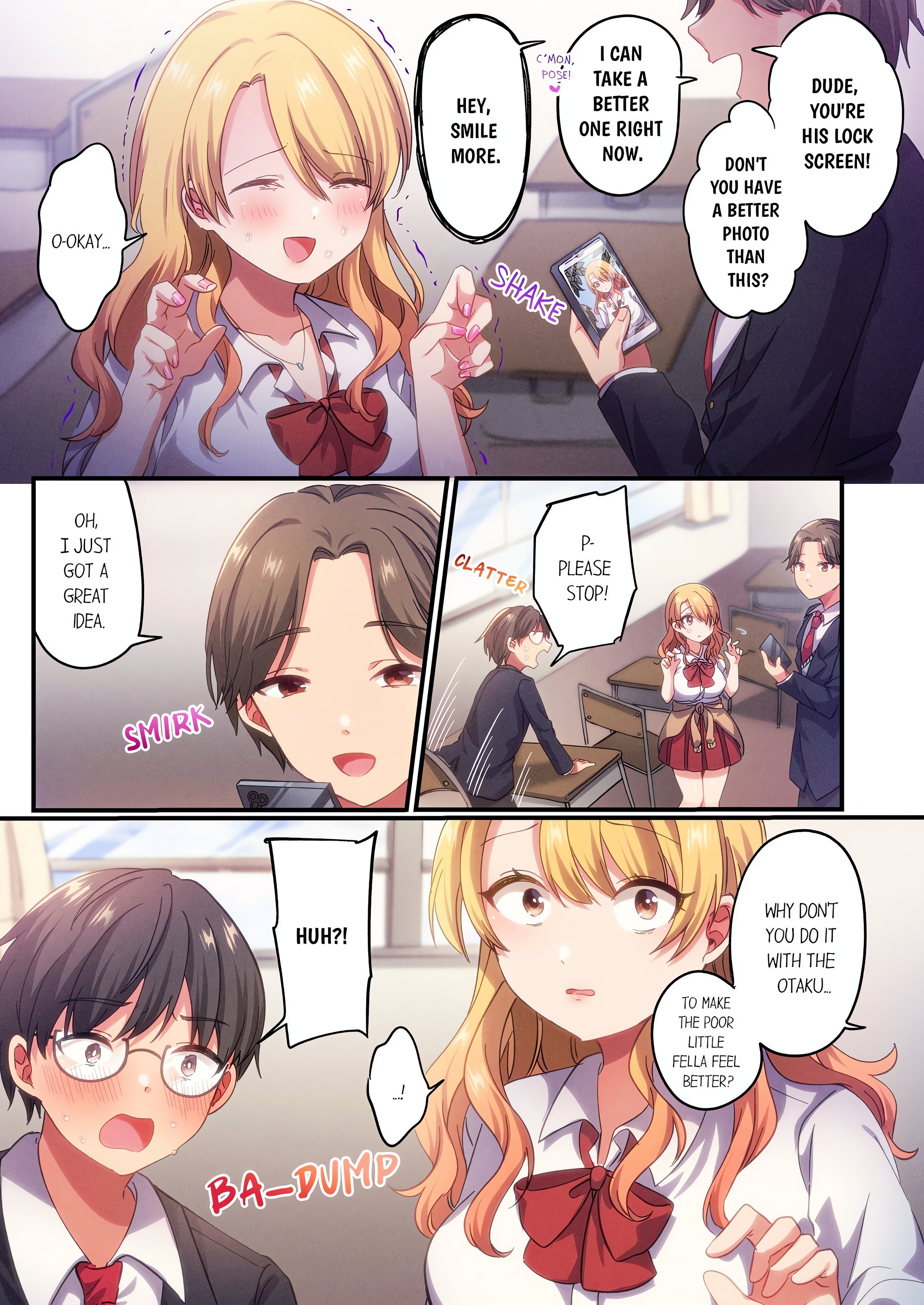 How the Girl with No Self-Esteem Became the Class Otaku’s Plaything (Uncensored) Page 8 - MangaHe