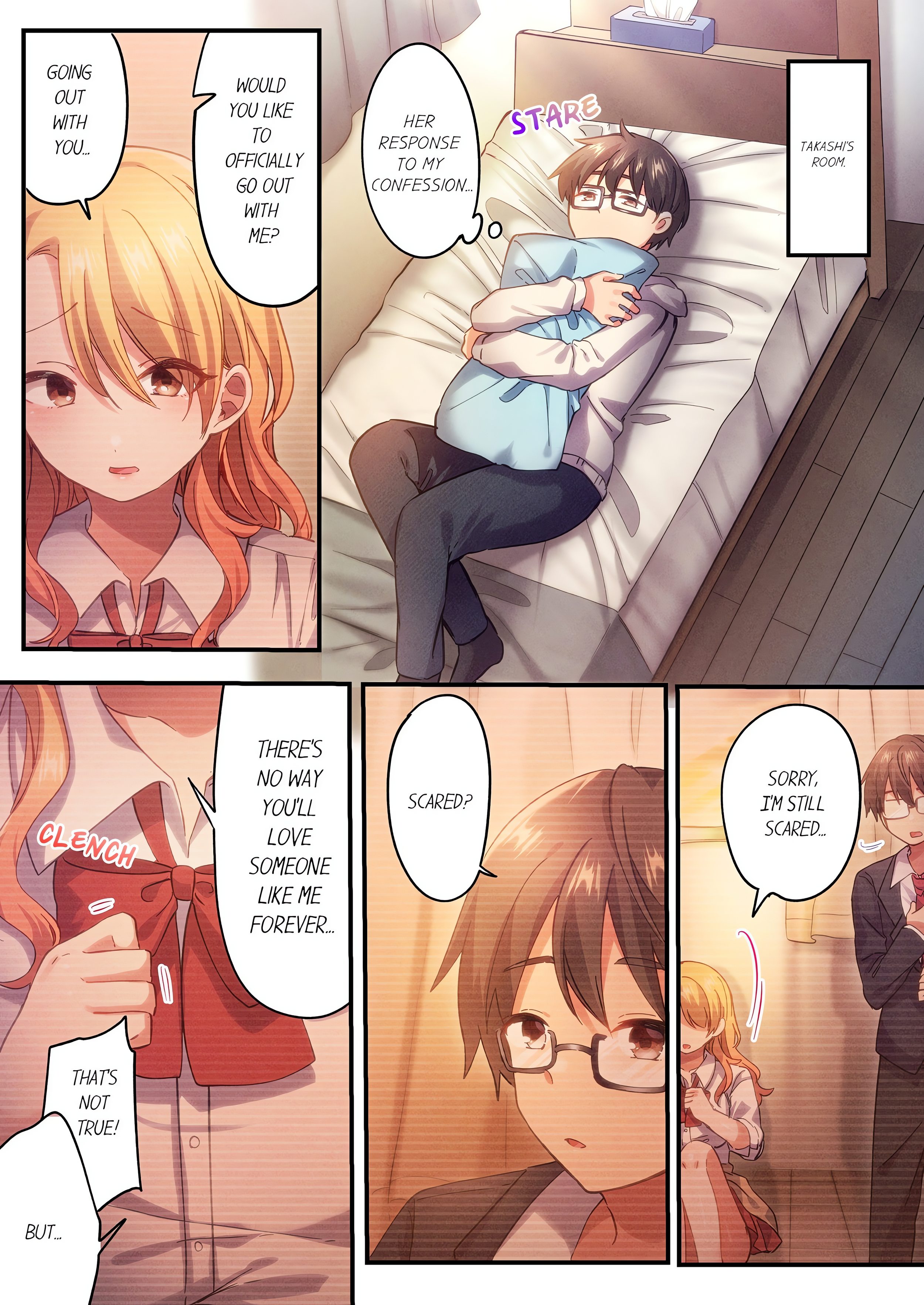 How the Girl with No Self-Esteem Became the Class Otaku’s Plaything (Uncensored) Page 2 - MangaHe