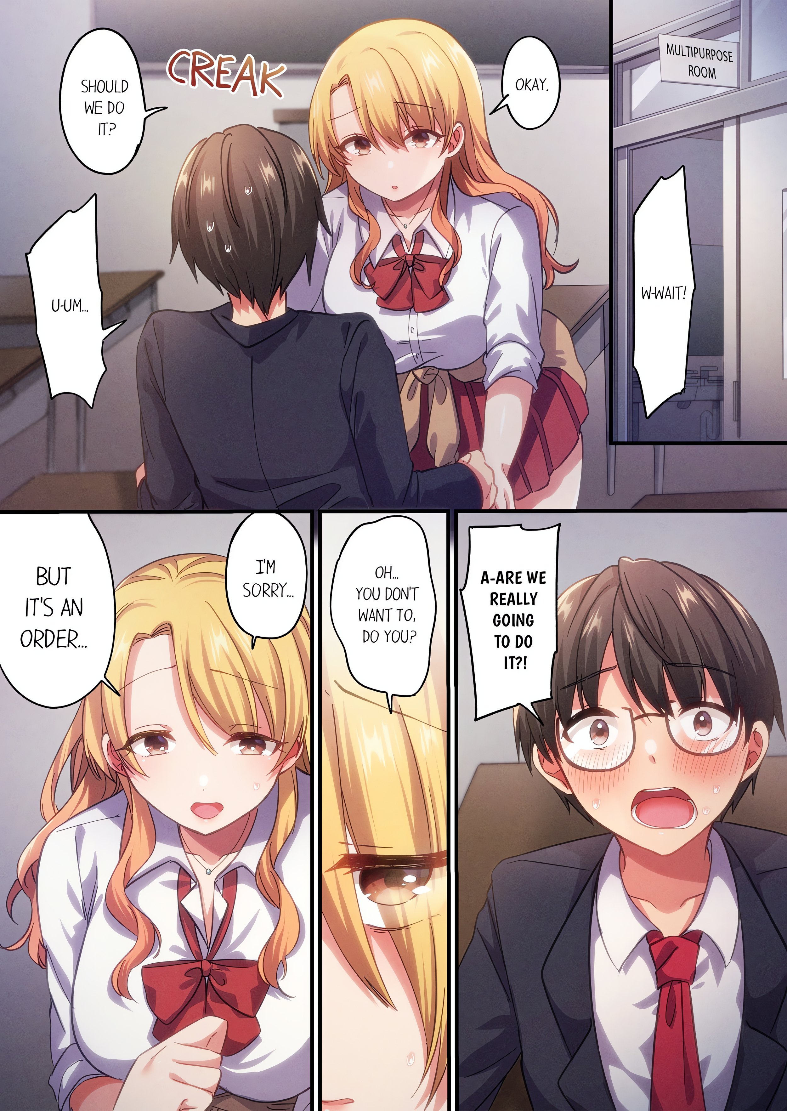 How the Girl with No Self-Esteem Became the Class Otaku’s Plaything (Uncensored) Page 2 - MangaHe
