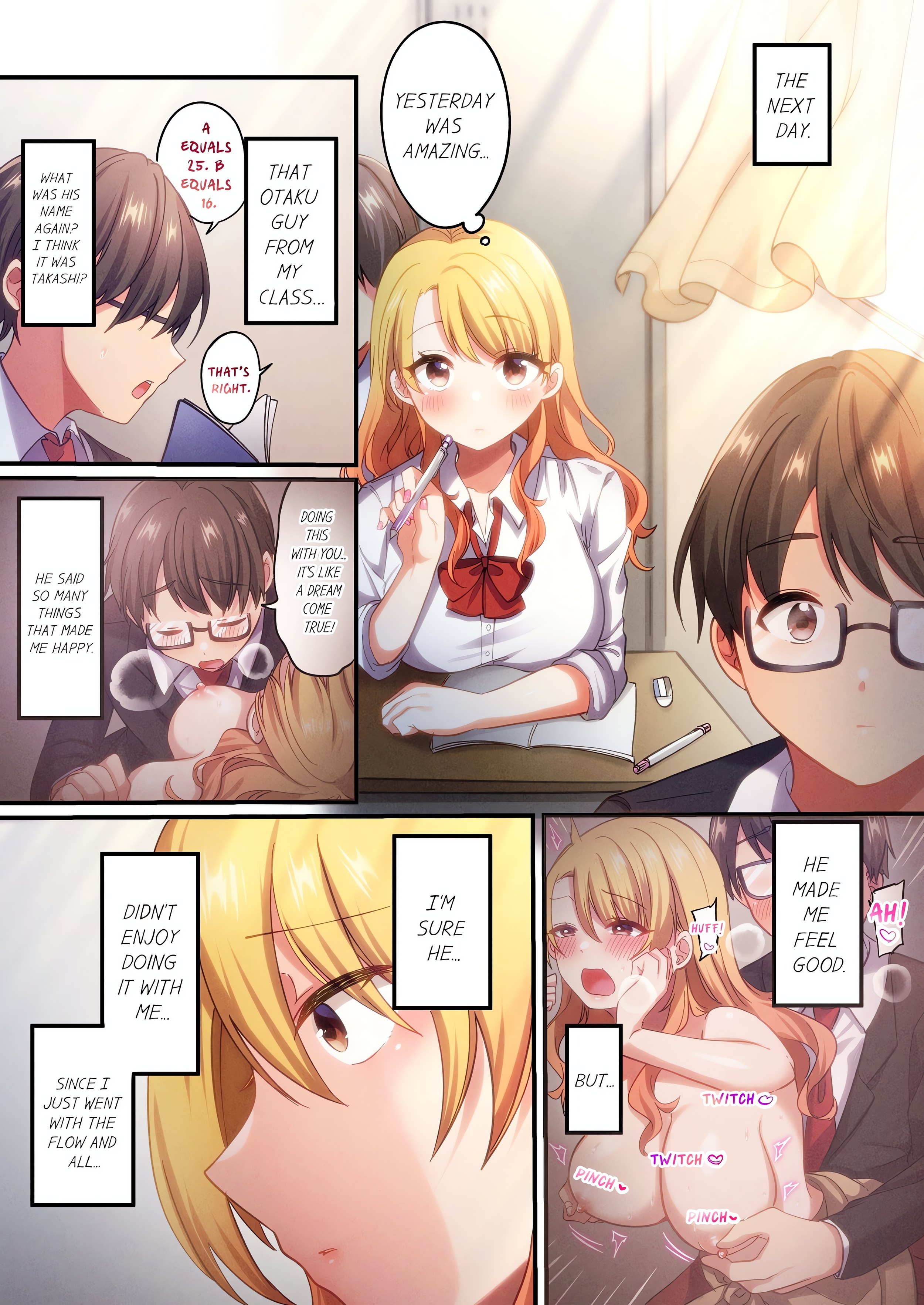 How the Girl with No Self-Esteem Became the Class Otaku’s Plaything (Uncensored) Page 2 - MangaHe