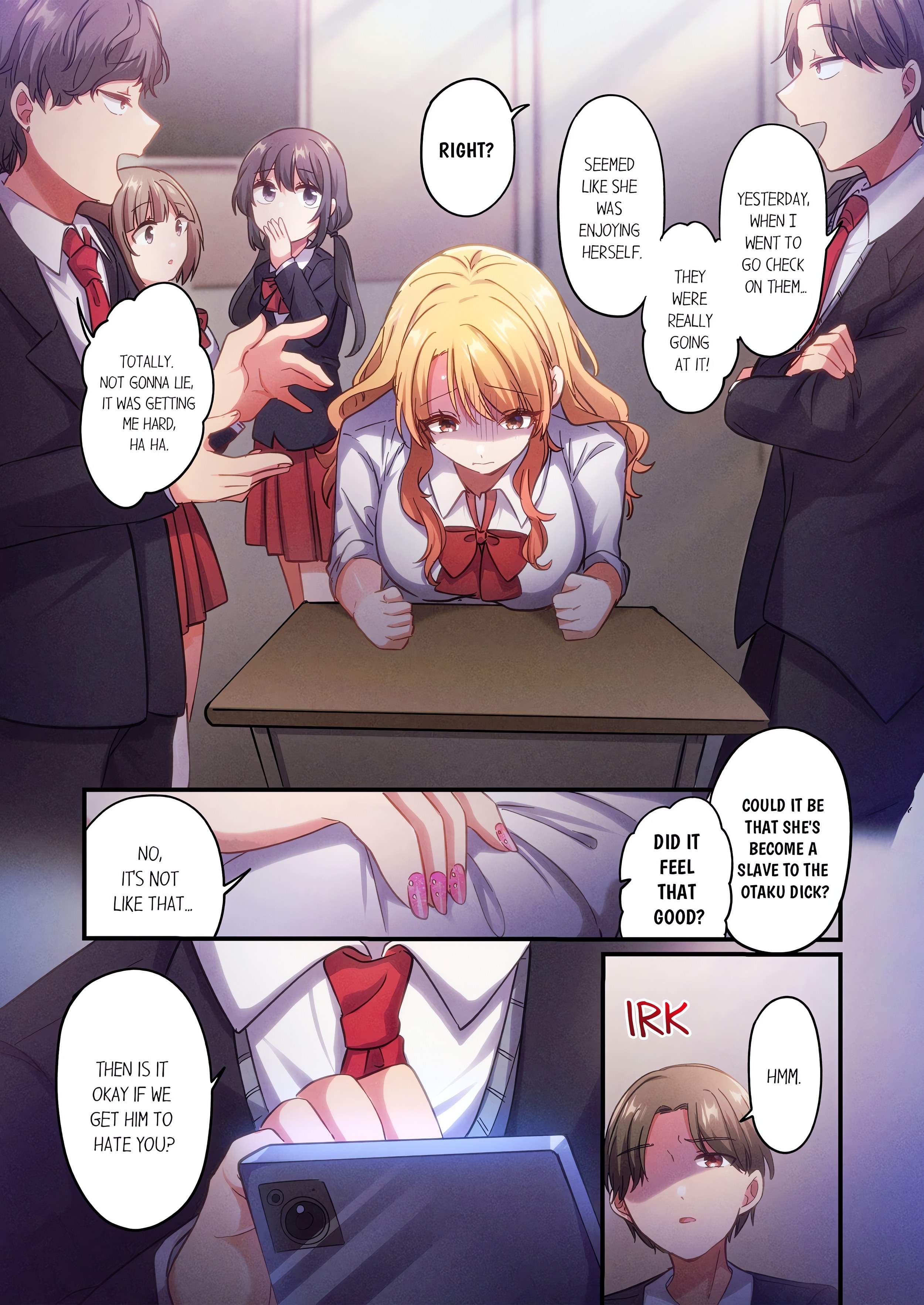 How the Girl with No Self-Esteem Became the Class Otaku’s Plaything (Uncensored) Page 4 - MangaHe