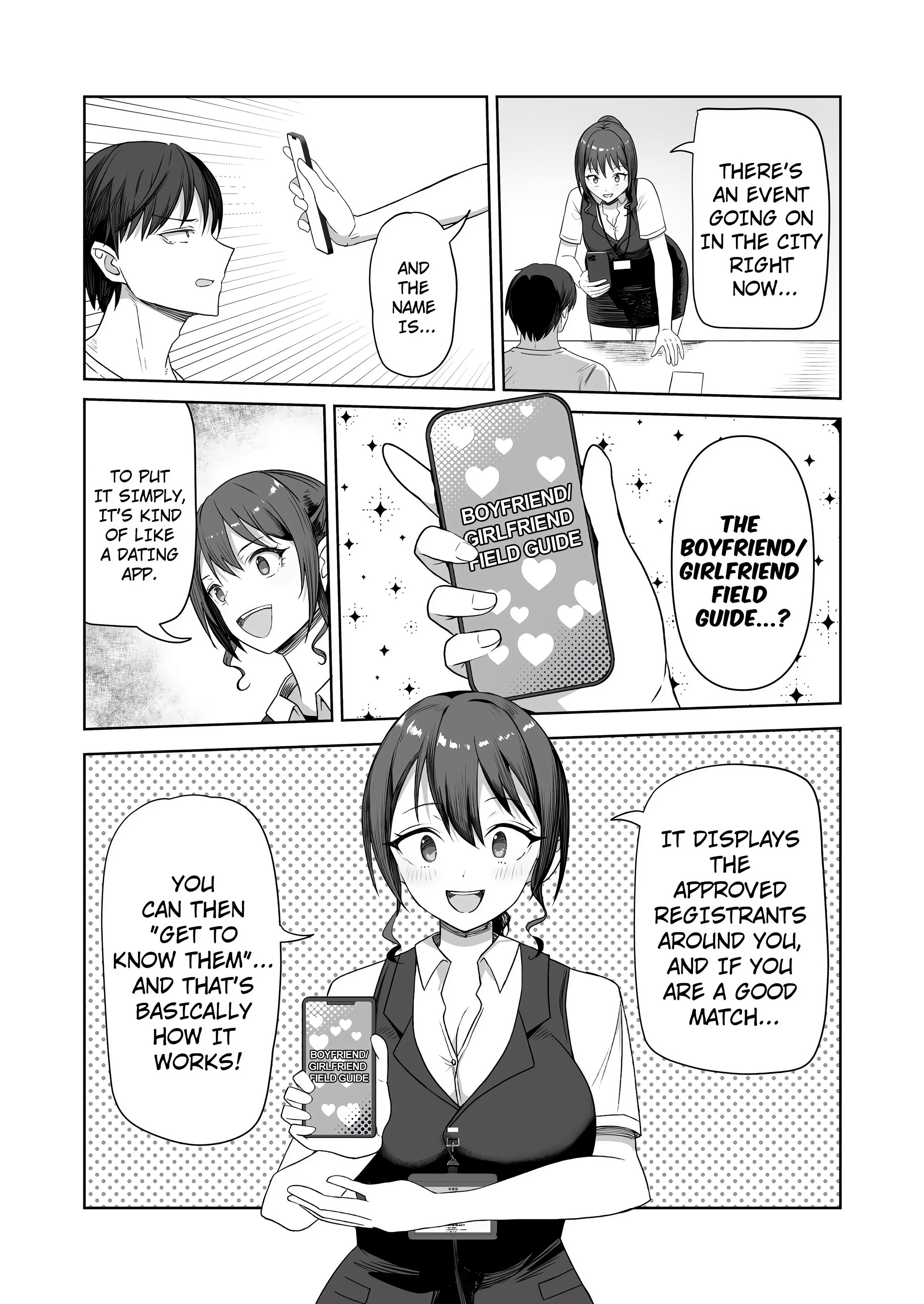 Field Guide Bang Buddies: On the Prowl With My Trusty App! Page 4 - MangaHe