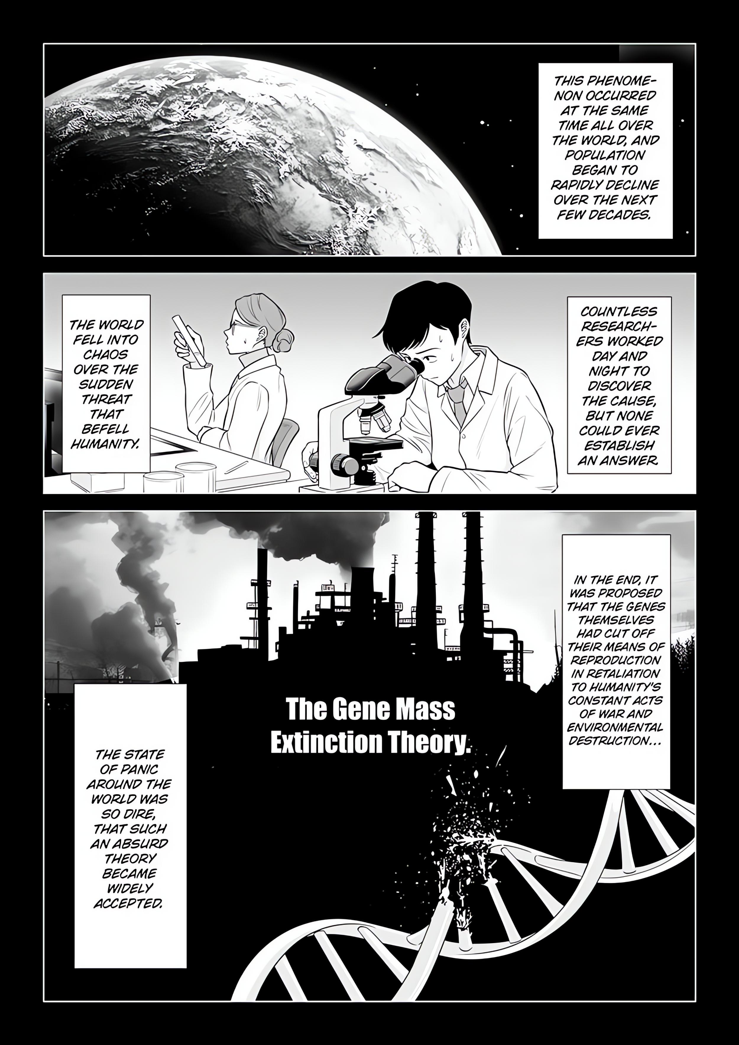 In a World Where Males Are Nearly Extinct, Semen Has Become a Precious Resource. Page 4 - MangaHe