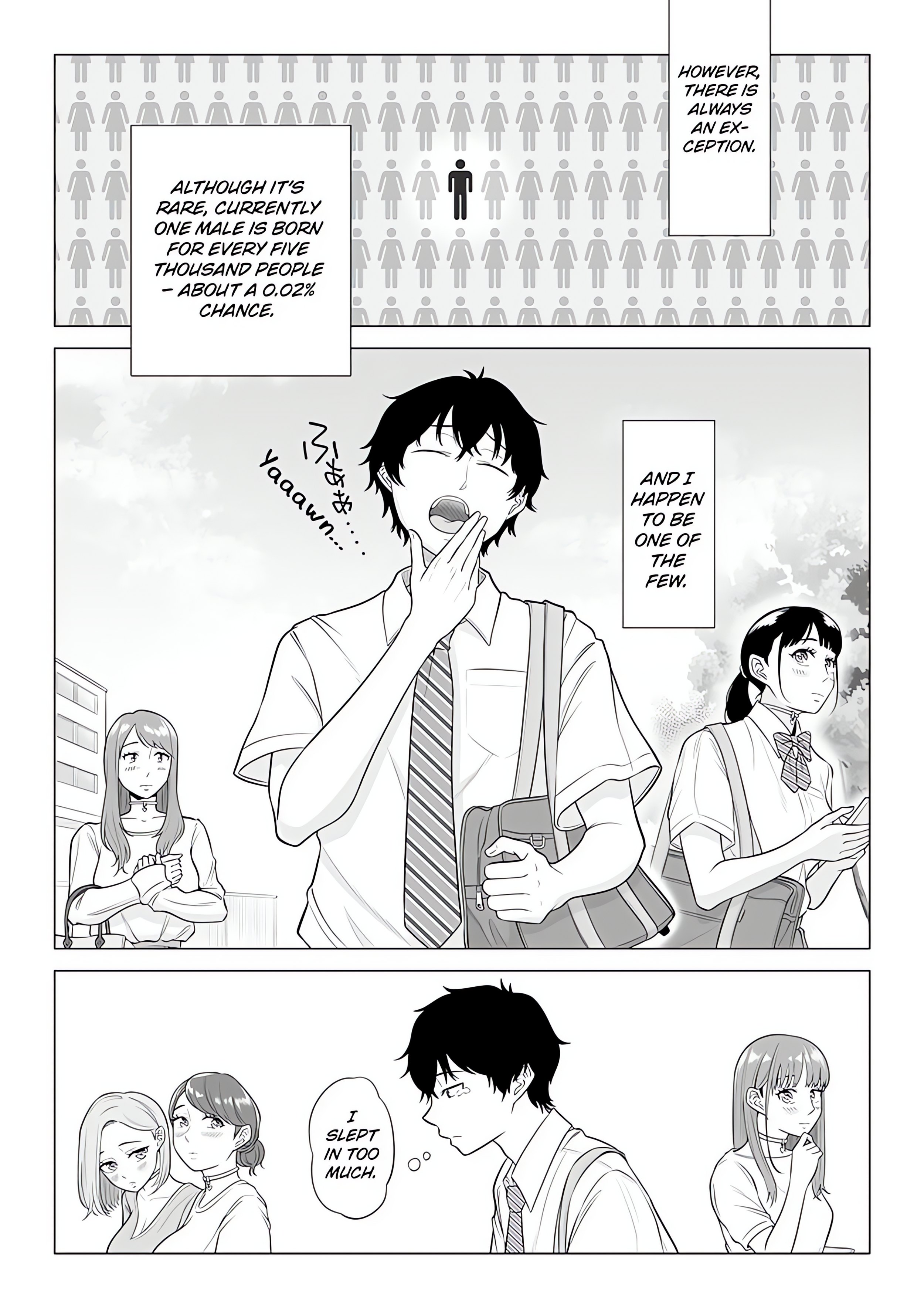 In a World Where Males Are Nearly Extinct, Semen Has Become a Precious Resource. Page 5 - MangaHe
