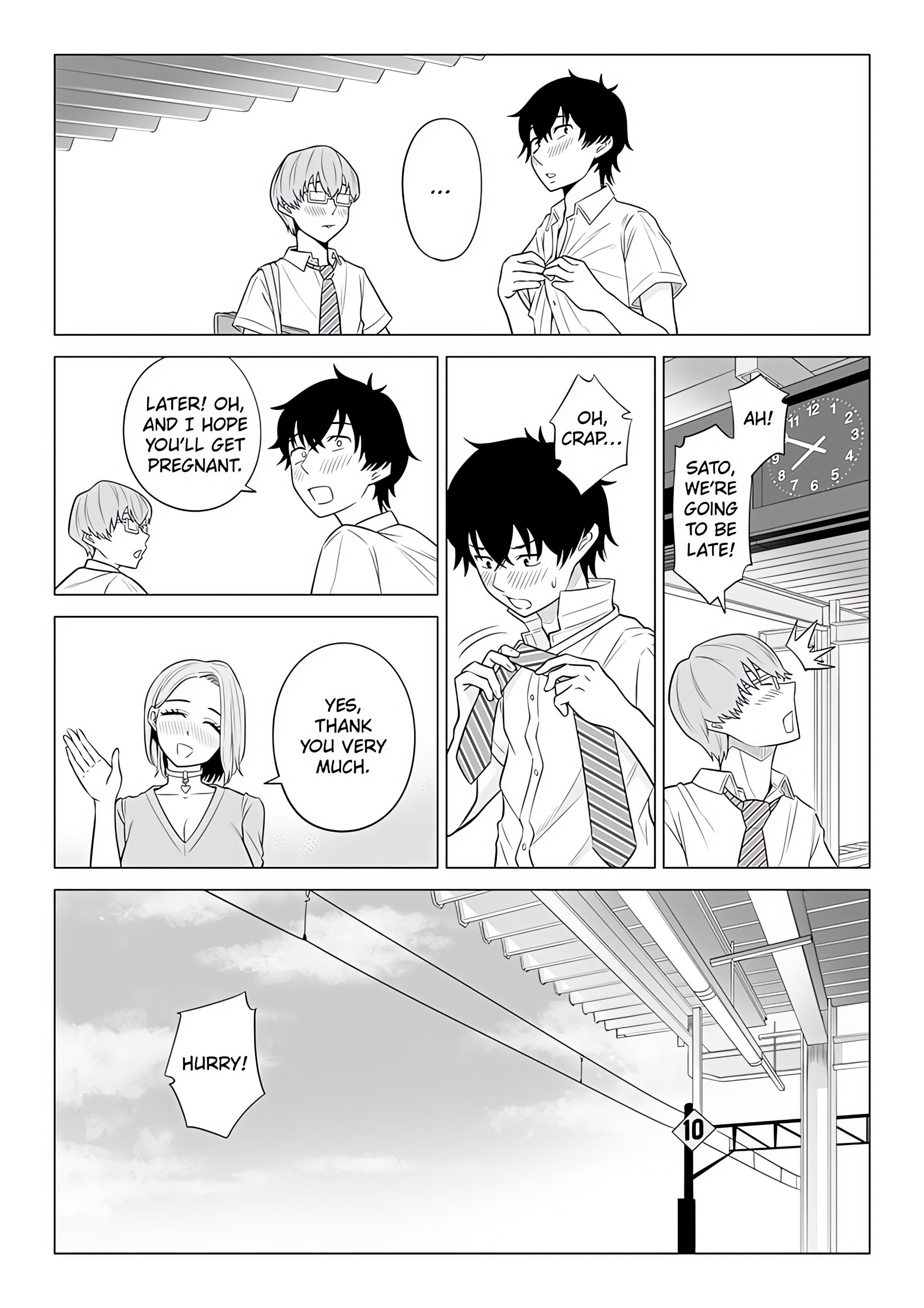 In a World Where Males Are Nearly Extinct, Semen Has Become a Precious Resource. Page 7 - MangaHe