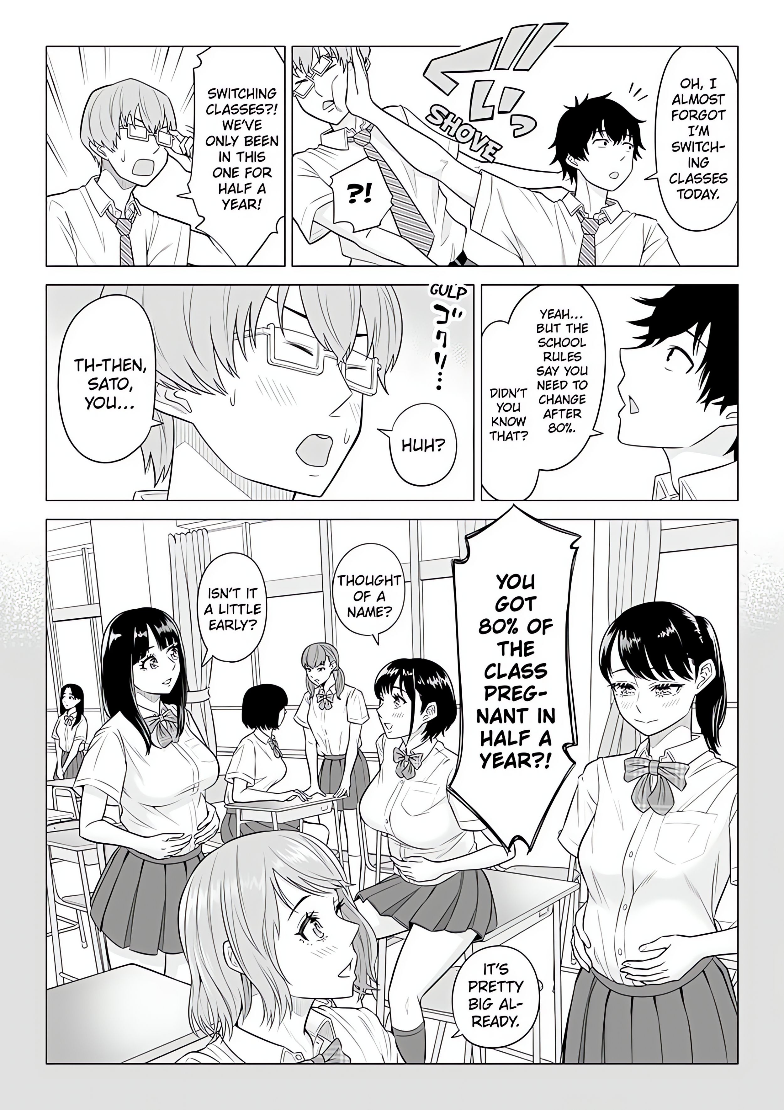 In a World Where Males Are Nearly Extinct, Semen Has Become a Precious Resource. Page 3 - MangaHe